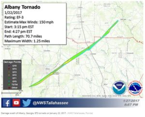 albany 2017 tornado