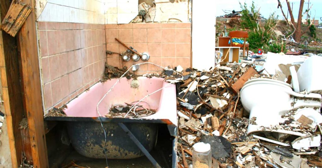 joplin tornado destroyed bathroom tub intact joplin tornado destroyed bathroom tub intact