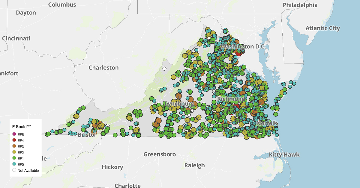 Virginia Tornado Shelters Finding a Storm Shelter Near Me