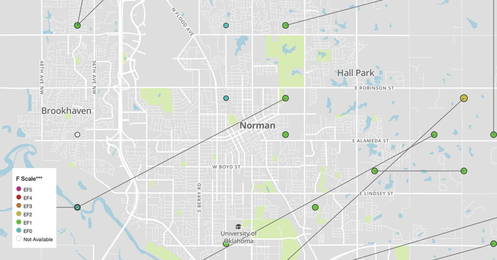 norman ok map