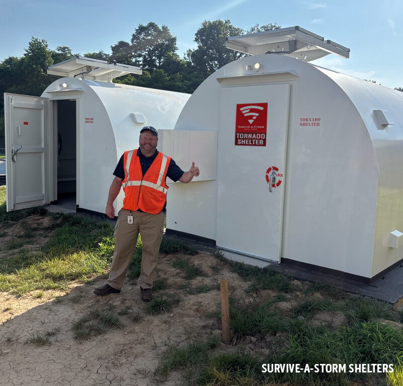 commercial tornado shelter