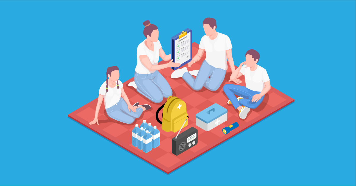 family tornado safety plan