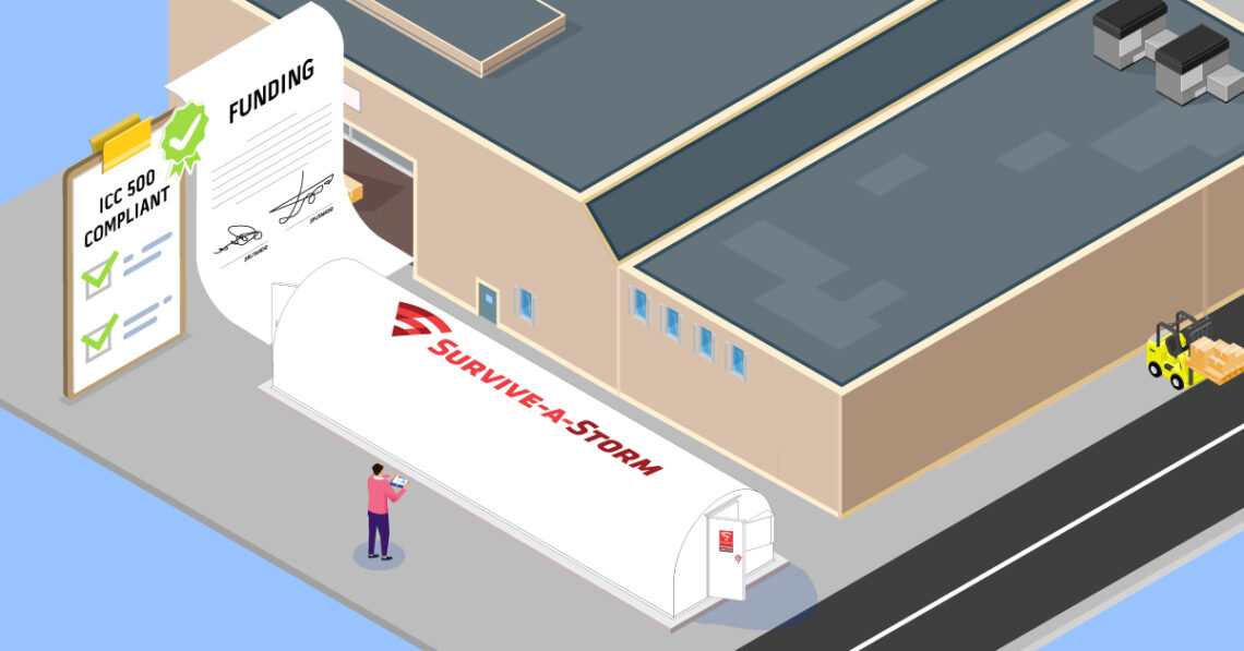 invest in a commercial tornado shelter