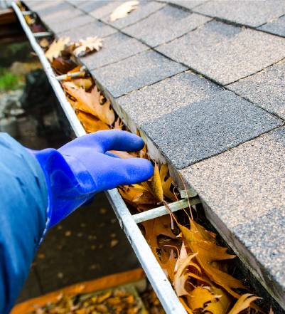 storm ready cleaning out gutter storm ready cleaning out gutter