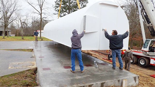 Quonset-Setting