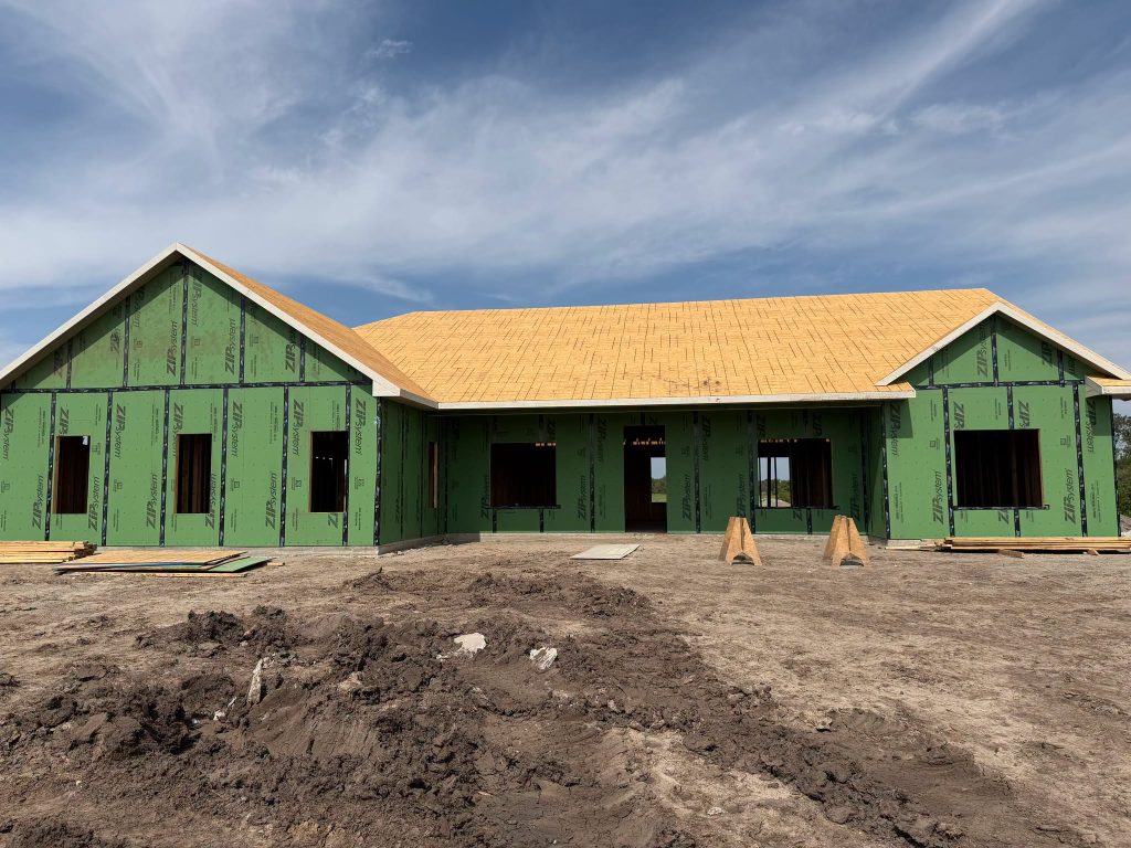 Tornado shelters in new homes can be incorporated during the building process.